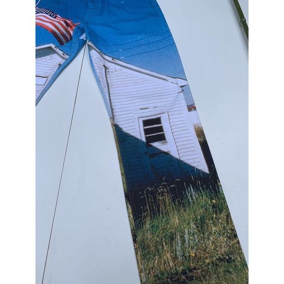 Raf Simons Americana Landscape Denim Jeans - Picture 3 of 12